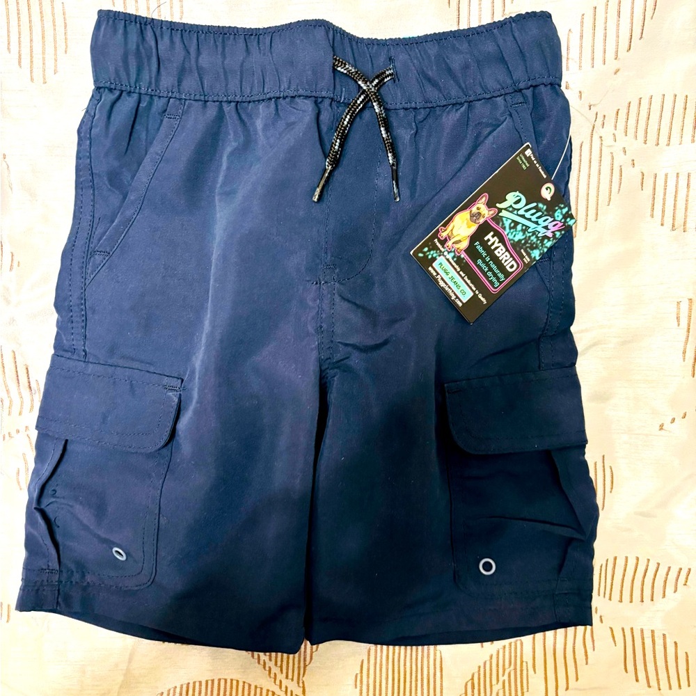 BNWT Plugg Hybrid Cargo Shorts - Size 5 🐾 Play All Day Style!